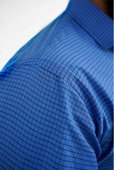Blue Check Formal Cotton Shirt